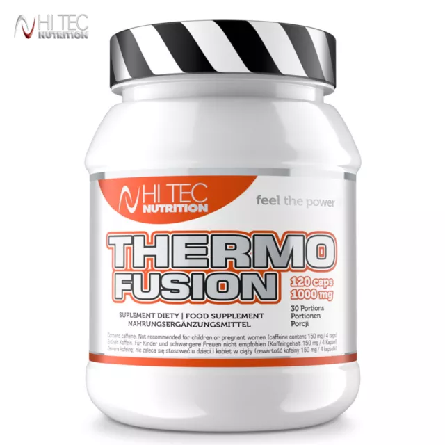 THERMO FUSION 120 Weight Loss Pills Slimming Diet Strong Thermogenic Fat Burner