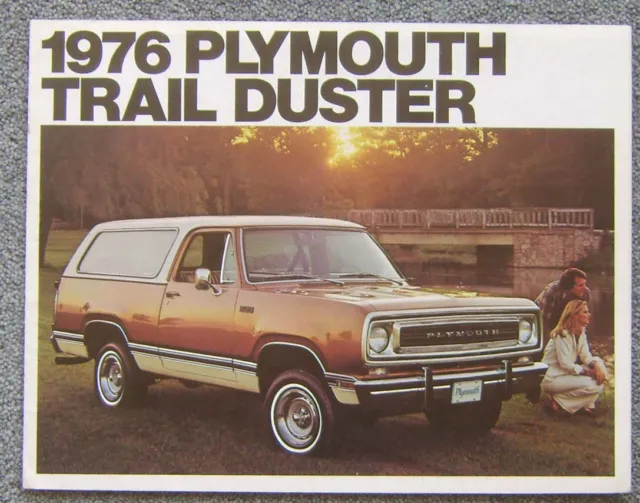 Plymouth Trail Duster 1976 Brochure originale USA