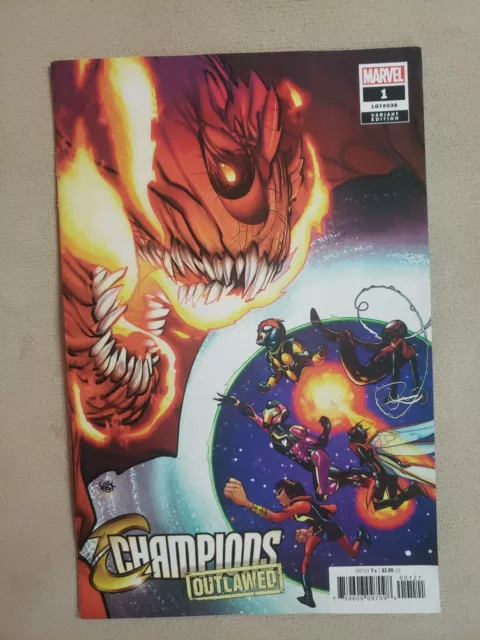 Marvel's Champions Outlawed #1 Pasqual Ferry Variant NM