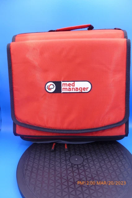 Organizador de píldoras Case it Med Manager Max MM-515 nuevo sin etiquetas