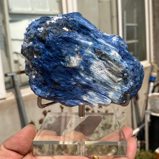 885g Large Rare Dumortierite Blue Gemstone Crystal Rough Specimen Madagascar