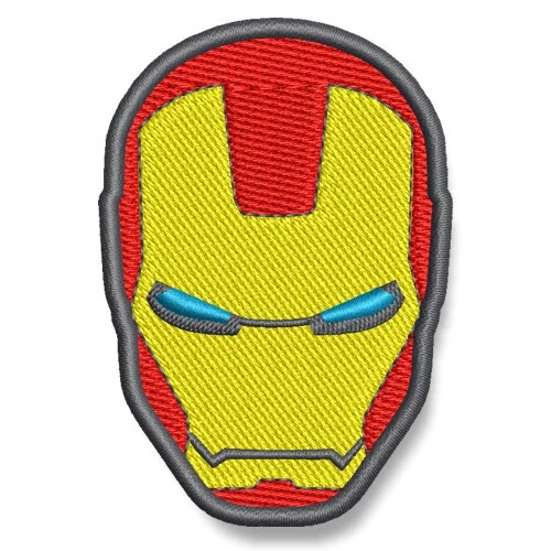 Toppa/patch/toppe, Iron Man, supereroe, 5x7 cm