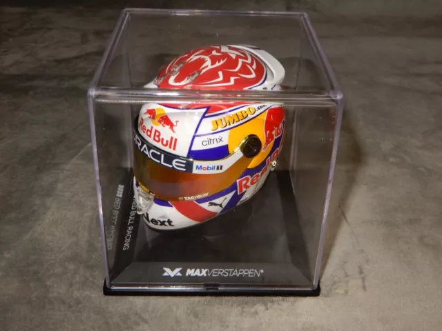 Spark 1:5 F1 Helmet M Verstappen Red Bull Racing Dutch GP 2022