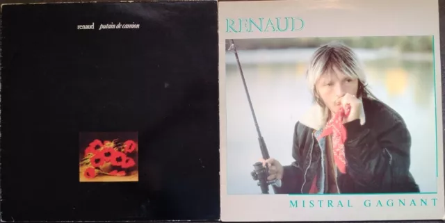 Renaud Mistral gagnant 1985 / Putain de camion 1988 vinyle 33 tours