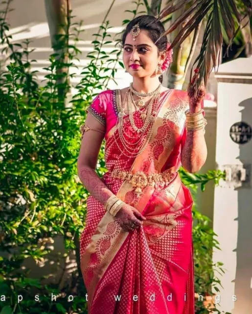 Designer Pakistani Party Saree Blouse Bollywood Sari Indian Wear Wedding Bd-307