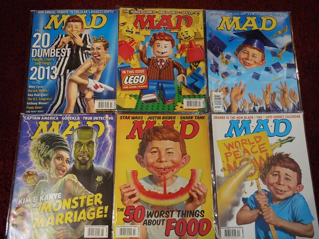 MAD Magazine 2014 issues (#525, 526, 527, 528, 529, 530)  Select your issue(s)