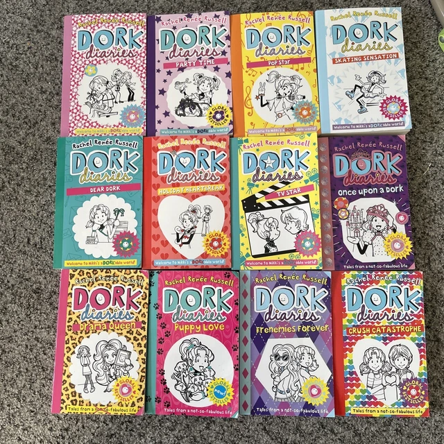 Dork Diaries 12 Books Collection Box Set By Rachel Renée Russell | The - Foto 3