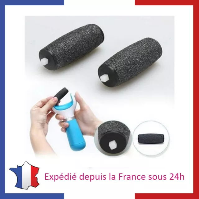 Lots de Rouleaux de Remplacement Générique pour Râpe Electrique Velvet Scholl