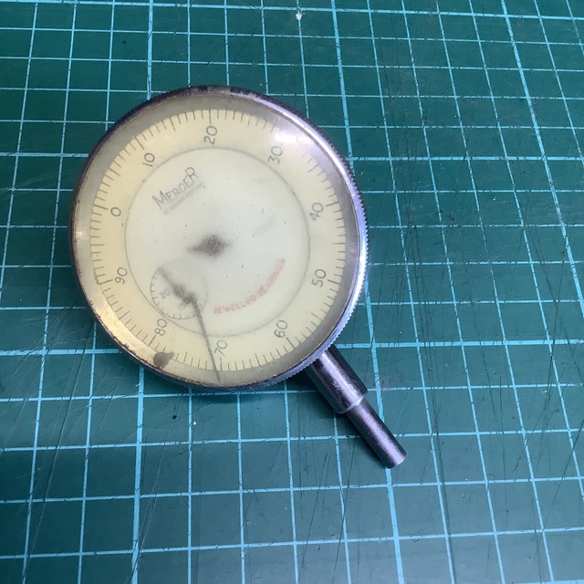 MERCER DIAL TEST Indicator DTI .001'' Engineers Tool St Albans England