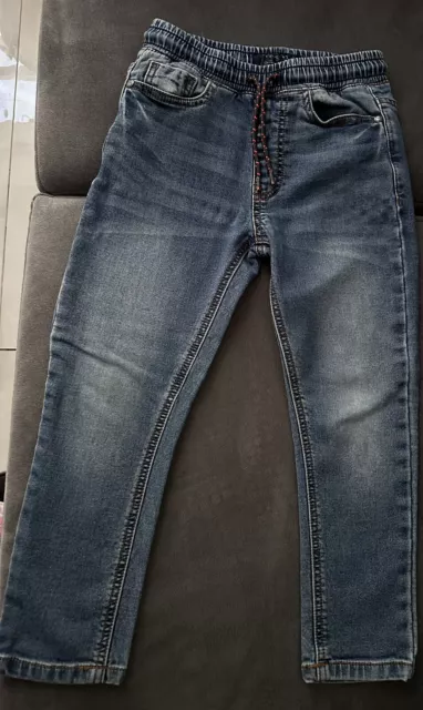 Boys NEXT Brand Denim Jeans. Elasticated Waist. 6 Years