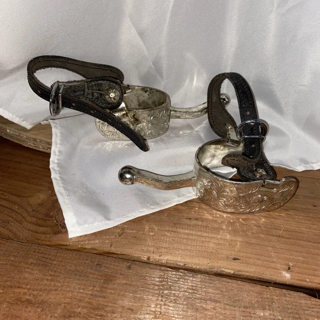 Vintage Pair of Kelly Western Cowboy Spurs