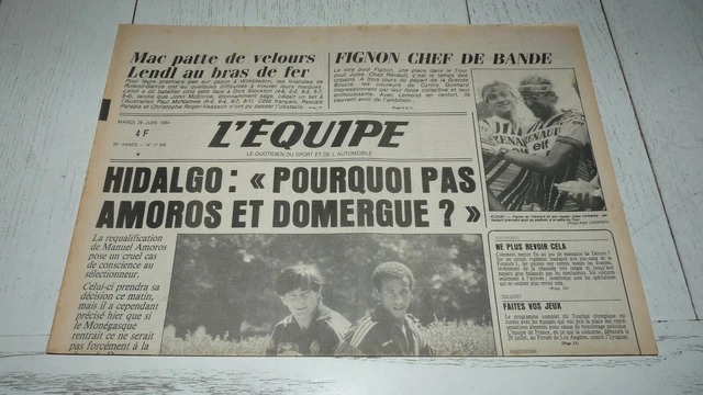 Euro 1984 france espagne Banque de photographies et d’images à haute