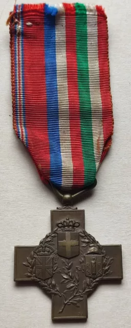 Croce Armata Degli Altipiani Ww1 Prima Guerra Johnson Medaglia Mi Fanti Fanteria 2