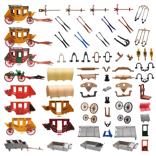 PLAYMOBIL STAGECOACH WAGON Drawbar Extension Selection Spare Part EUR