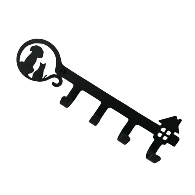 Key Hook Ferroalloy Wrought Iron Hanger Wall Towel Rustic Holder