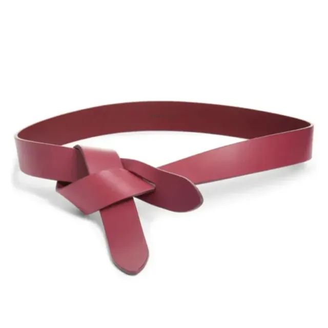 ISABEL MARANT Lecce Leather Belt Fuchsia Pink Size XL NEW SOLD OUT Women’s RARE