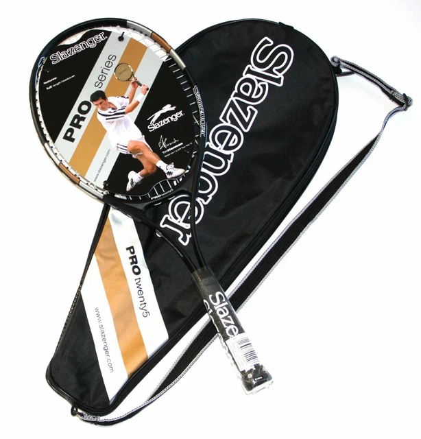 Raquette De Tennis Slazenger Pro Twenty 1 – Taille 95 – Avec Coque De Tête