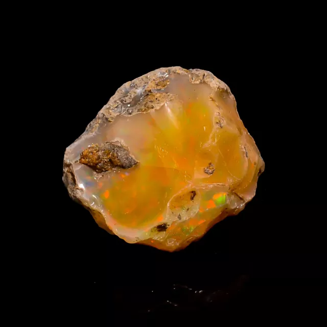 100% Natural Welo Fire Ethiopian Opal Rough Loose Gemstone 18X13X12 MM 13.50 Cts