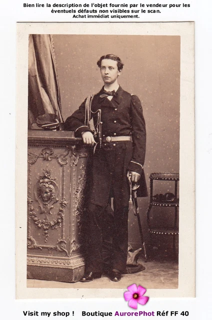 Carte CDV photo Second Empire – Uniforme 5e Régiment infanterie