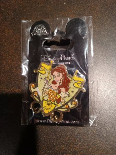 2016 Disney SHDR Princess Jeweled Crest Belle Pin