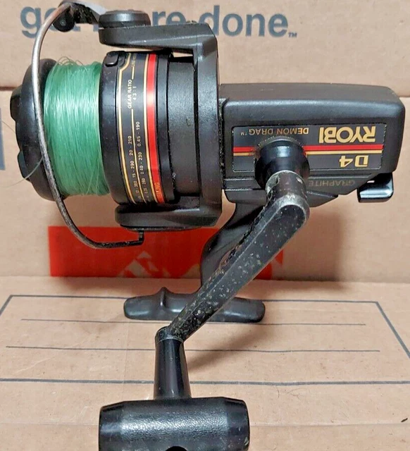 Moulinet de pêche vintage Ryobi Spinning D5 Demon Drag