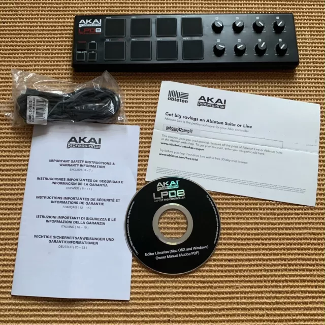 Akai Professional Lpd 8 Pad Controler