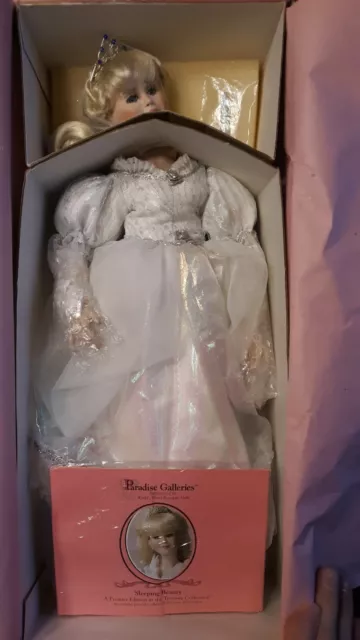 Treasury Collection Paradise Galleries "Sleeping Beauty" Porcelain Doll