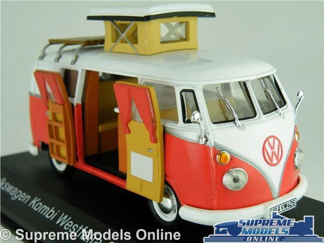VOLKSWAGEN T1 KOMBI Model Camper Van 1:43 Scale Ixo 1966 Westfalia
