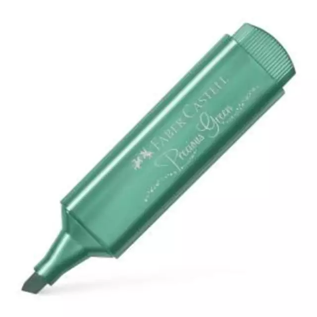 Faber-Castell Textmarker TL 46 metallic precious green