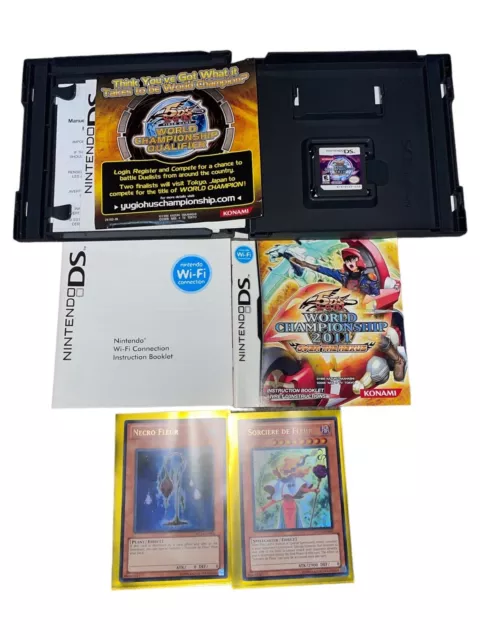 Yu-Gi-Oh 5D's World Championship 2011 Over the Nexus (DS) CIB w/ Promo  Cards 83717241829