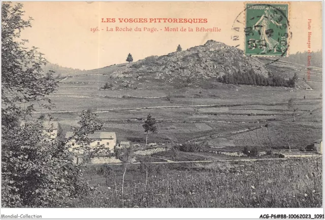 ACGP6-88-0548 - les vosges pittoresques - la roche du page - mont de la beheui