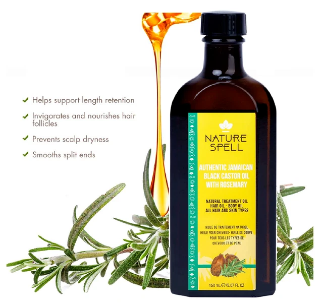 NATURE SPELL ROSEMARY Oil for Hair & Skin Rosemary Oil for Hair Growth