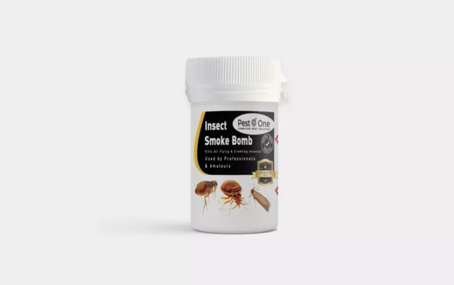 3 Smoke Insect Pest Control Bomb Cockroach Moth Ant Flea Bed Bug Fly Wasp Killer 2