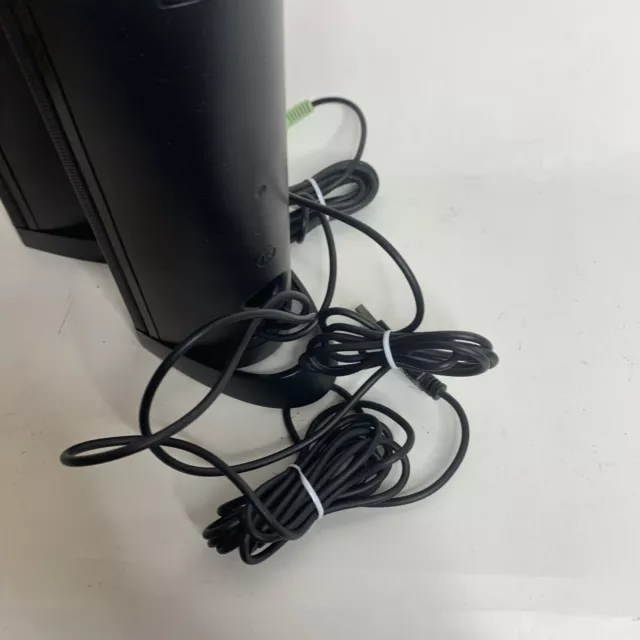 Dell AX210 LOT OF 2 Black USB Powered Multimedia Speaker System 3