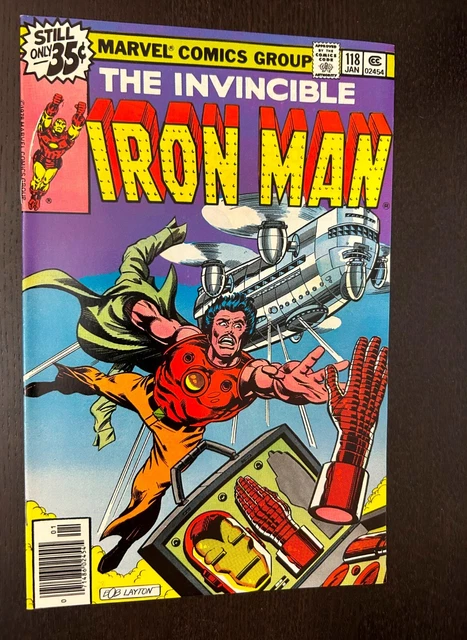 IRON MAN #118 (Marvel Comics 1979) -- 1st Appearance JIM RHODES -- NM-