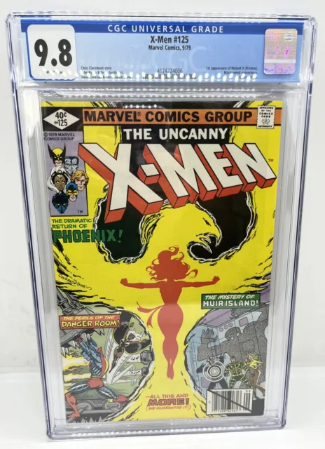 X-Men #125—CGC 9.8—HIGH GRADE Marvel Comic KEY—1st Mutant X (Proteus) Appearance