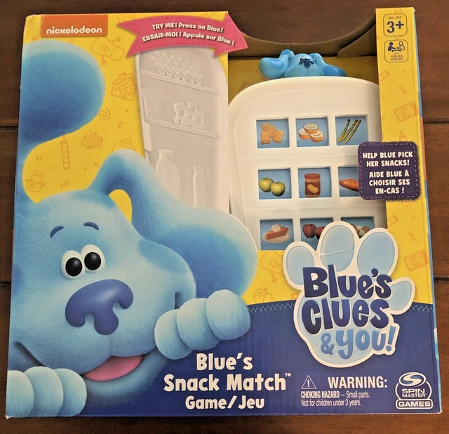 BLUES CLUES SNACK Match Game brand new item never opened NEW 8.40