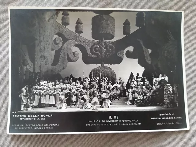 Teatro della Scala (1942). Il Re - Quadro III.