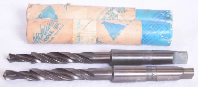 2 Count Mohawk Tool Step Drill Bits M344 01-01-012 Tapered Shank