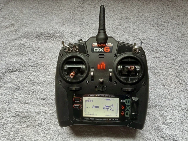 SPEKTRUM DX6 GEN II 6-channel DSMX transmitter with voice alerts £99.48 ...