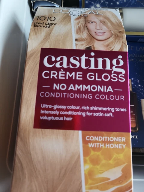 New L'Oreal Paris Casting Creme Gloss Light Iced Blonde 1010 -