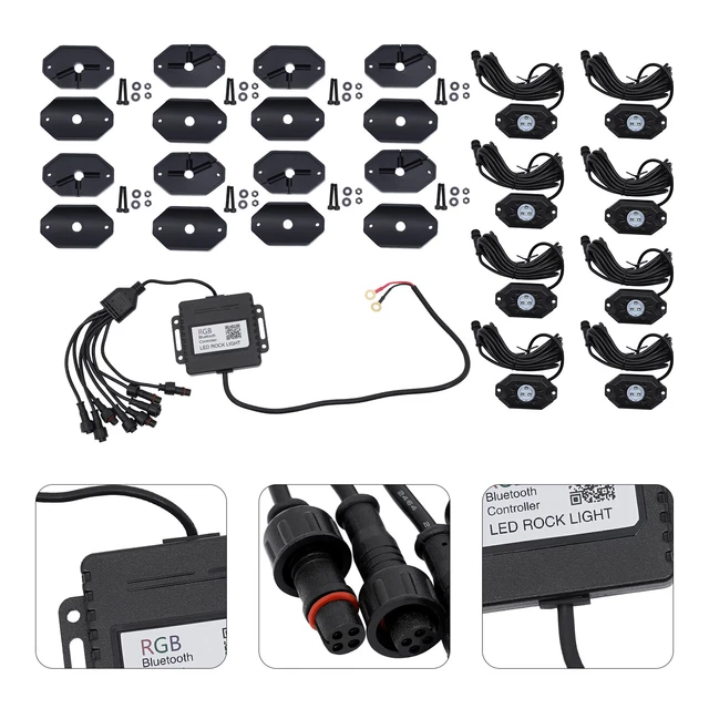 LED NEON FLASHING Light Control Box Kits for Offroad ATV Atmosphere