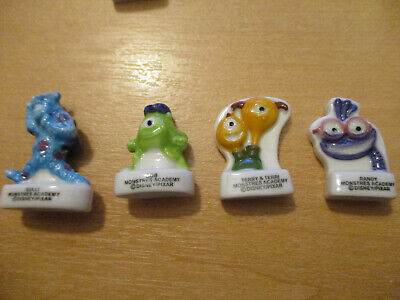 LOT 4 fèves série MONTRES ACADEMY 2014 COMPAGNIE Disney 