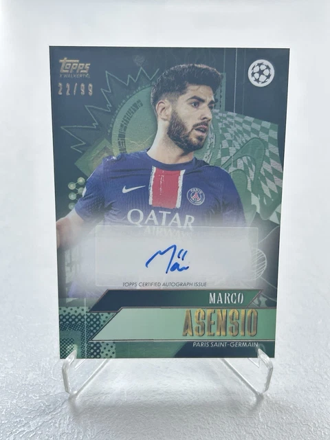 Marco Asensio PANINI 自筆 auto 25シリ アセンシオ