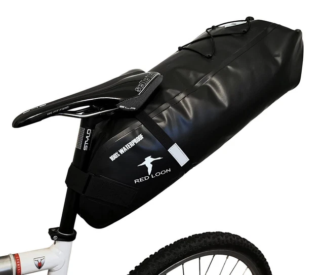 Red Loon Zadeltas, backloader, 15 liter, waterdichte fietstas