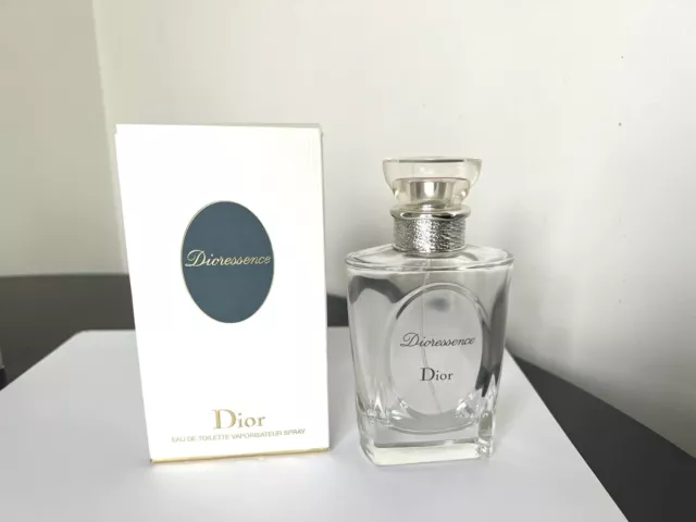 Christian Dior Dioressence 100ml edt empty bottle perfume
