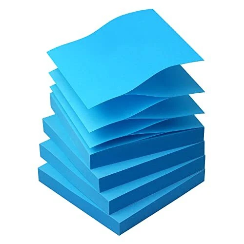 Sticky Notes 3x3 Pop Up Self-Stick Notes Pads with Bright Colors, Easy to Post