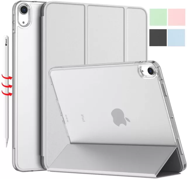 Slim Smart Cover für iPad Air 4 / 5. Gen 10.9" Glas Folie Schutz Hülle Case Etui