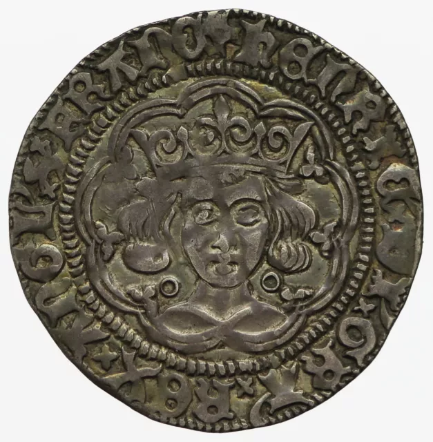 Henry vi Annulet Issue Groat  Calais Mint  S1836