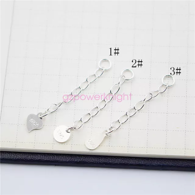 Genuine 925 Sterling Silver Strong Chain/Bracelet/Extender Necklace With 925 TAG